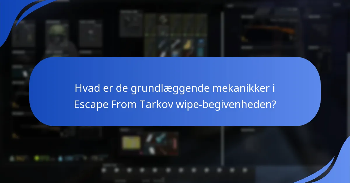 Hvilke strategier kan spillere bruge under wipe-begivenheden?