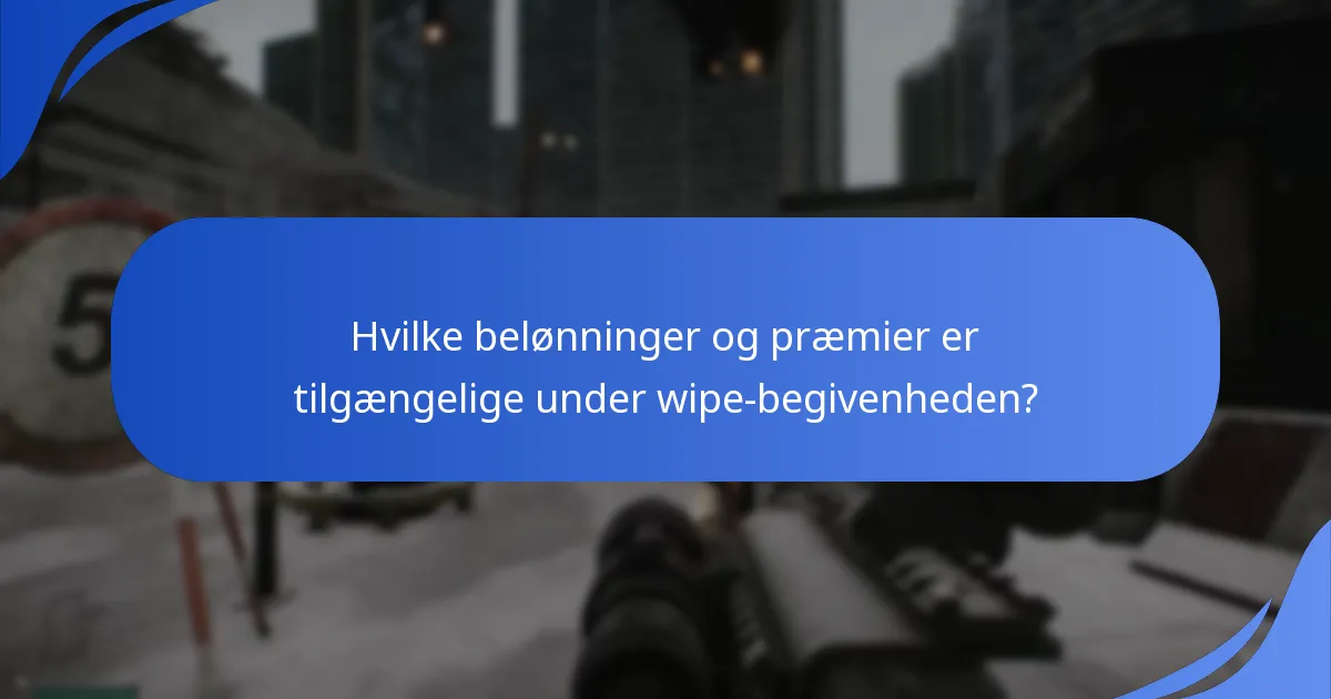 Hvordan måles spillerengagement under wipe-begivenheden?