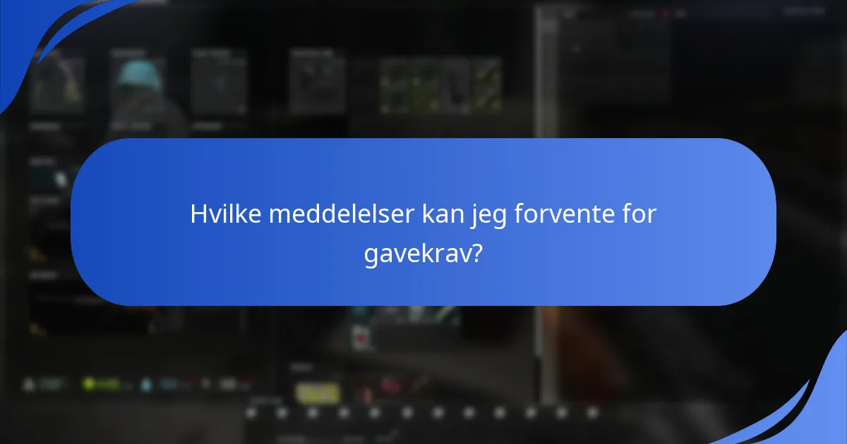 Hvilke brugervejledninger er tilgængelige for at kræve gaver?