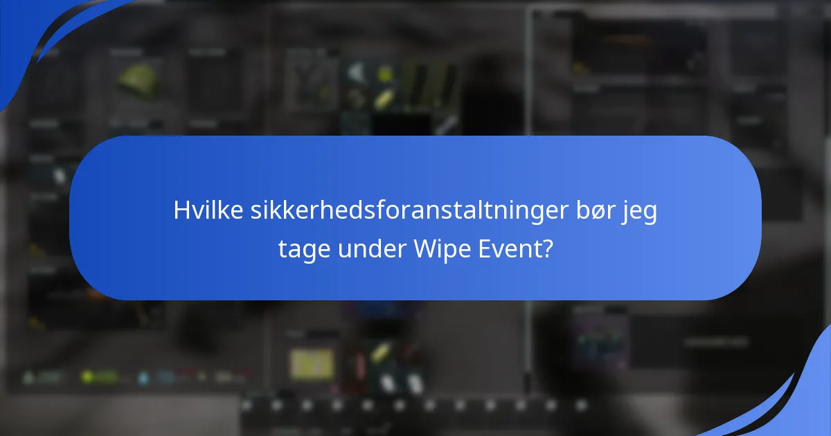 Hvad skal jeg vide om phishingbevidsthed under Wipe Event?